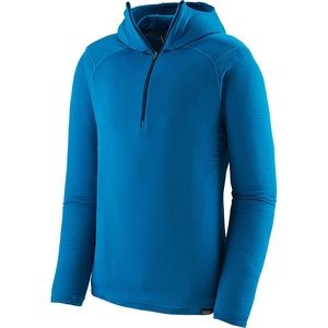 PATAGONIA Capilene Thermal Weight Hooded Zip Baselayer!